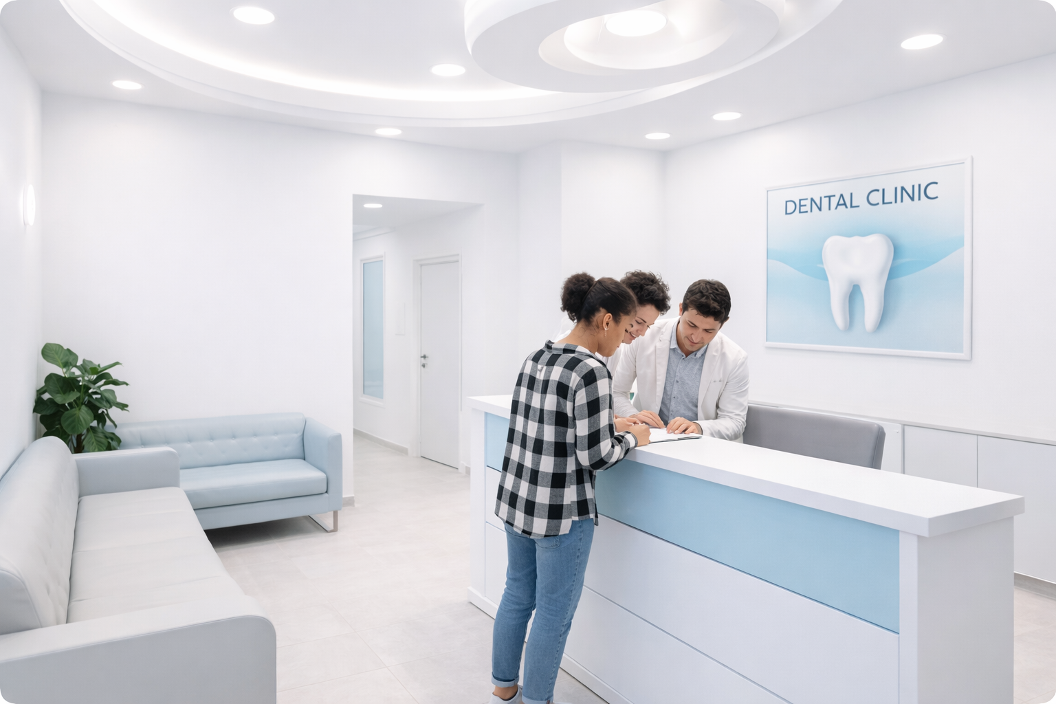 Modern medical facility